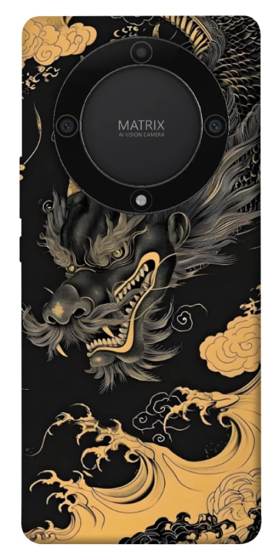 Чехол на Huawei Magic5 Lite gold dragon фото 1 из 1