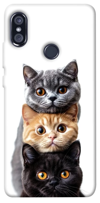 Чохол на Xiaomi Redmi Note 5 Pro / Note 5 (AI Dual Camera) Гарні котики фото 1 з 1