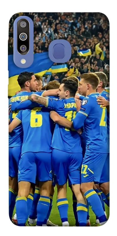 Чехол на Samsung Galaxy M30 Сборная Украины v3 фото 1 из 1
