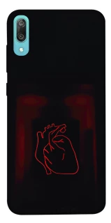 Чехол на Huawei Y6 Pro (2019) Красное сердце фото 1 из 1