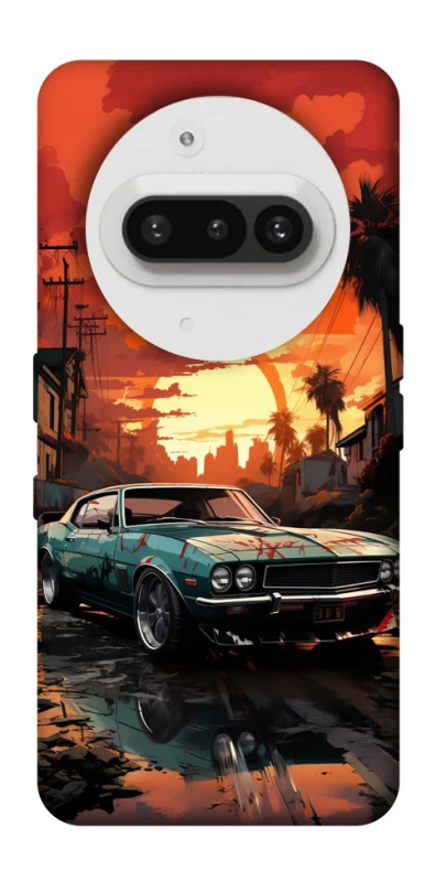 Чехол на Nothing Phone (3a) Car at sunset фото 1 из 1