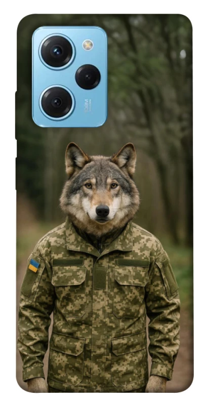 Чохол на Xiaomi Poco X5 Pro 5G Вовк захисник фото 1 з 1