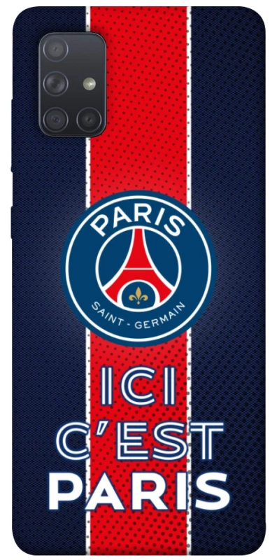 Чехол на Samsung Galaxy A71 FC PSG v1 фото 1 из 1