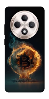Чохол на Oppo Reno 12 F 4G/5G Fire Bitcoin фото 1 з 1