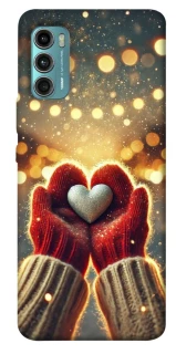 Чехол на Motorola Moto G60 Heart in hand фото 1 из 1