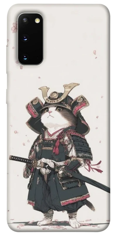 Чохол на Samsung Galaxy S20 Samurai Cat Warrior фото 1 з 1