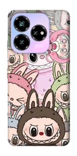 Чохол на ZTE Nubia V60 Desing All Labubu 3 фото 1 з 1