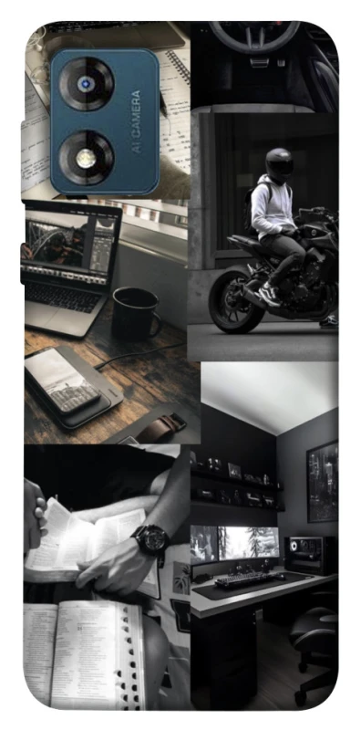 Чохол на Motorola Moto E13 My style collage ver.2 фото 1 з 1