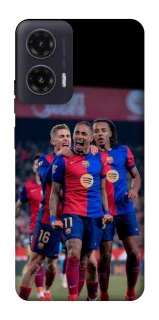 Чехол на Motorola Moto G35 FC Barcelona team фото 1 из 1