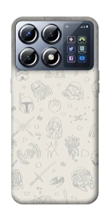 Чохол на Xiaomi POCO X8 Pro Star Wars background ver.1 фото 1 з 1