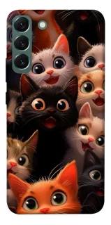 Чохол на Samsung Galaxy S22+ happy cats фото 1 з 1
