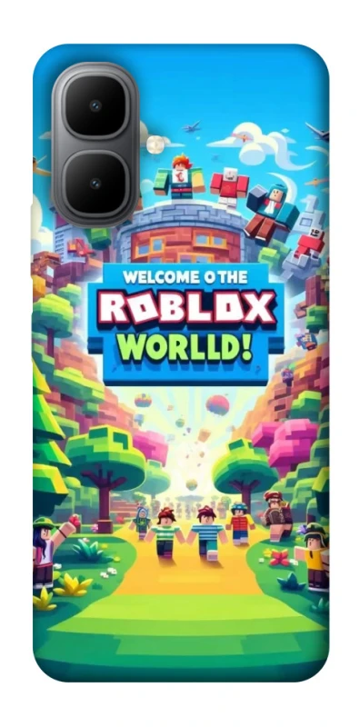 Чехол на Infinix Smart 10 Roblox World фото 1 из 1
