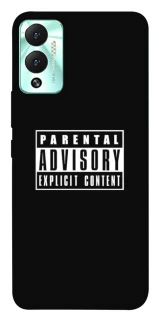 Чохол на Infinix Hot 12 Play Parental Advisory Label фото 1 Чохол на Infinix Hot 12 Play Parental Advisory Label фото 1 з 1