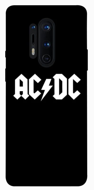 Чехол на OnePlus 8 Pro AC/DC logo фото 1 из 1