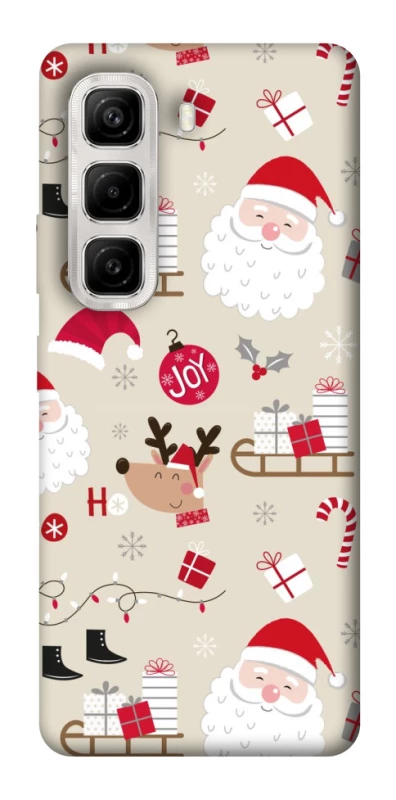 Чохол на Infinix Hot 50 4G Новорічний v1 фото 1 з 1