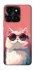 Чохол на Huawei Honor X6a Сat with glasses фото 1 з 1