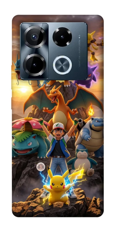 Чехол на Infinix Note 40 Pro 4G Pokemon фото 1 из 1