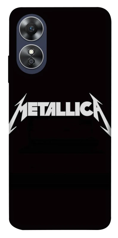 Чохол на Oppo A17 Metallica logo фото 1 з 1