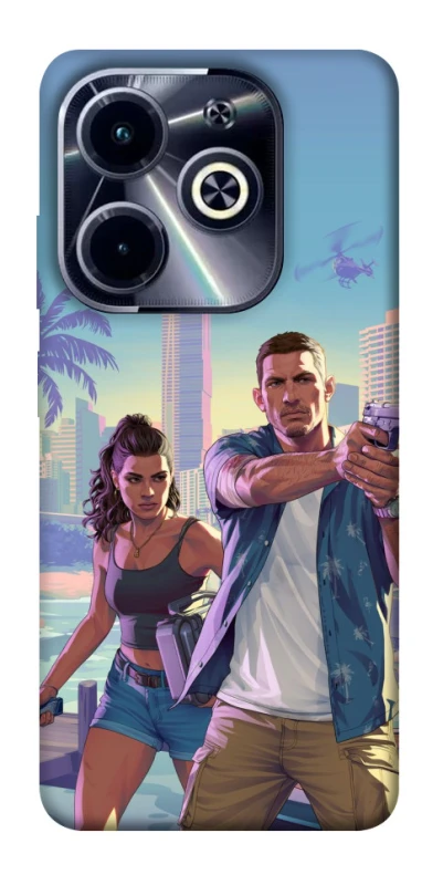 Чехол на Infinix Hot 40i GTA фото 1 из 1