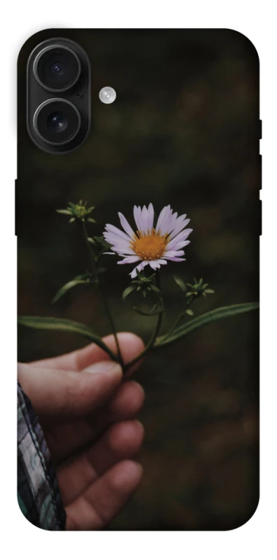 Чехол на Apple iPhone 16 Plus Ромашка v4 фото 1 из 1