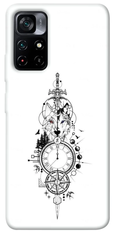 Чехол на Xiaomi Poco M4 Pro 5G Tattoo ver.8 фото 1 из 1