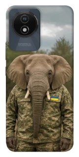 Чохол на Vivo Y02 Слон захисник фото 1 з 1