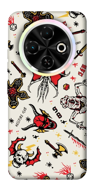 Чехол на TECNO Spark 30C Stranger Things ver.2 фото 1 из 1