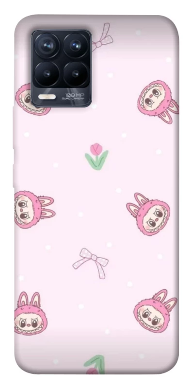 Чохол на Realme 8 Labubu Flower фото 1 з 1