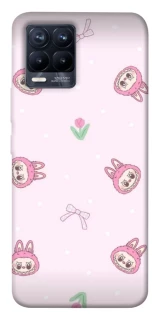 Чохол на Realme 8 Labubu Flower фото 1 з 1