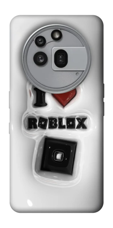 Чохол на Nothing Phone (3a) Pro I love Roblox фото 1 з 1