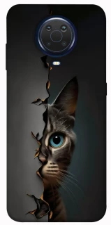 Чохол на Nokia G20 / G10 / 6.3 Кіт-підглядач v2 фото 1 з 1