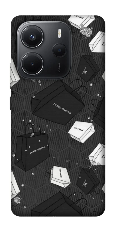 Чехол на Xiaomi Redmi Note 14 4G (Int. version) Fashion collage ver.3 фото 1 из 1