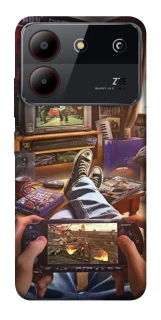 Чехол на ZTE Blade A54 4G Retro style v4 фото 1 из 1