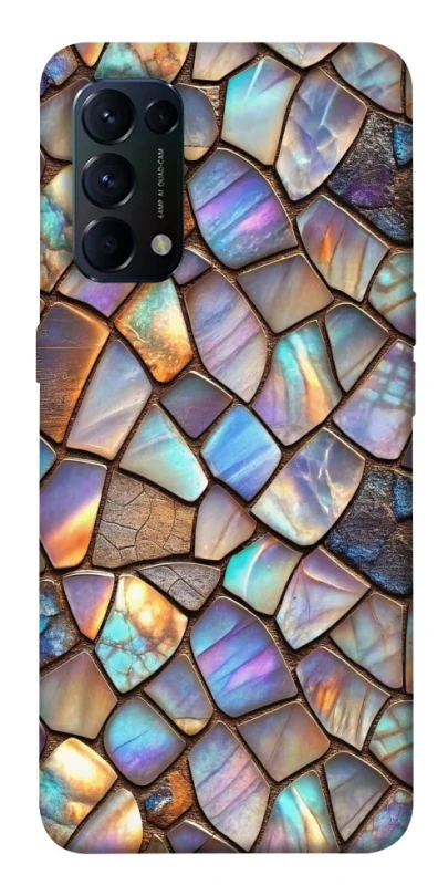 Чохол на Oppo Reno 5 4G Nature Mosaic ver.1 фото 1 з 1