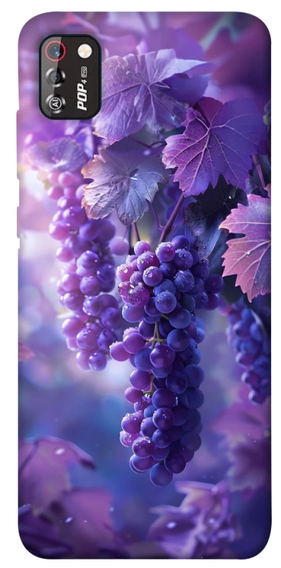 Чехол на TECNO POP 4 Pro Bunch of grapes фото 1 из 1
