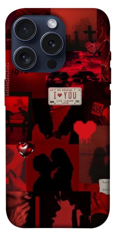Чехол на Apple iPhone 15 Pro (6.1") Love collage ver.2 фото 1 из 1