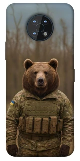 Чехол на Nokia G50 Медведь защитник фото 1 из 1