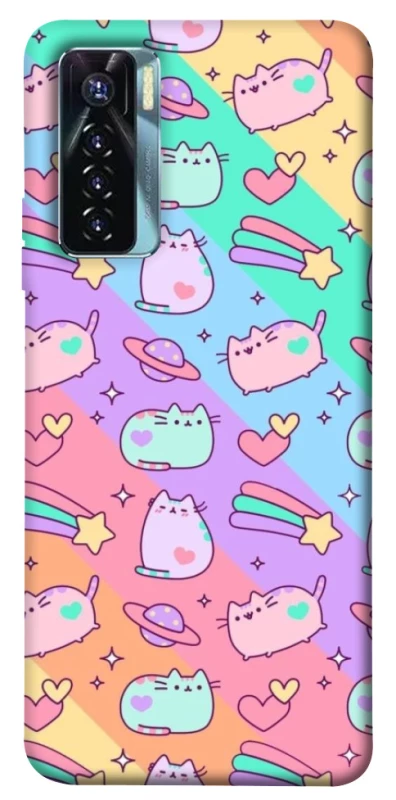Чехол на TECNO Camon 17 Pro Cat Cute фото 1 из 1