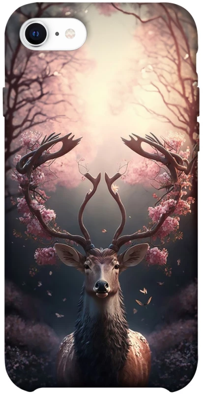 Чехол на Apple iPhone SE (2020) Скандинавский олень v3 фото 1 из 1