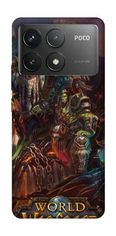 Чохол на Xiaomi Poco F6 Pro Warcraft v2 фото 1 з 1