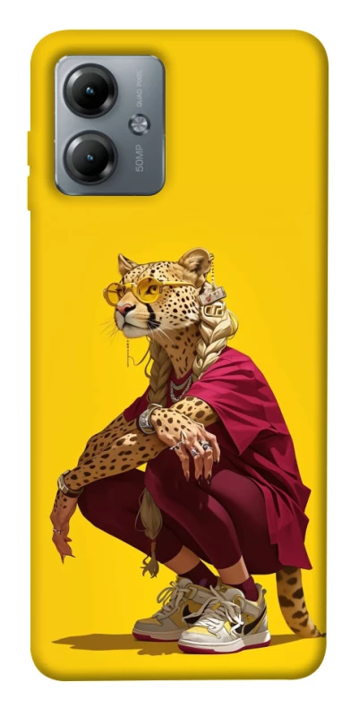 Чохол на Motorola Moto G14 Ягуар фото 1 з 1