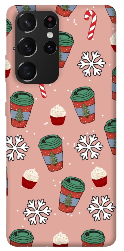 Чехол на Samsung Galaxy S21 Ultra Новогодний v38 фото 1 из 1
