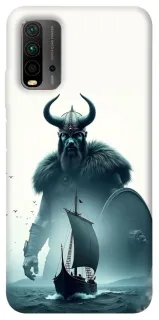 Чехол на Xiaomi Redmi 9T Nordic drakkar v2 фото 1 из 1