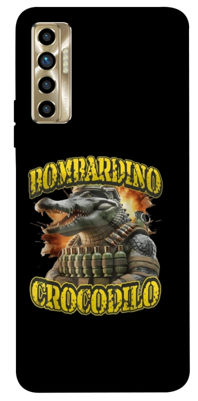 Чохол на TECNO Camon 17P Bombardino Crocodilo фото 1 з 1