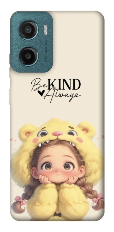 Чохол на Motorola Moto G06 Be kind фото 1 з 1