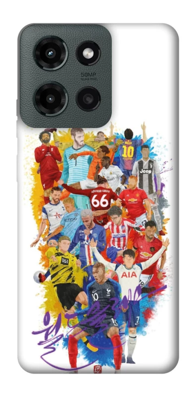 Чехол на Motorola Moto G Power (2025) Football Abstract v2 фото 1 из 1