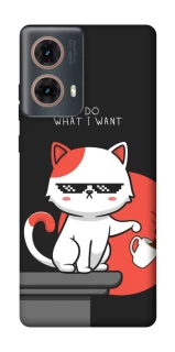 Чохол на Motorola Moto G85 I do what i wont фото 1 з 1