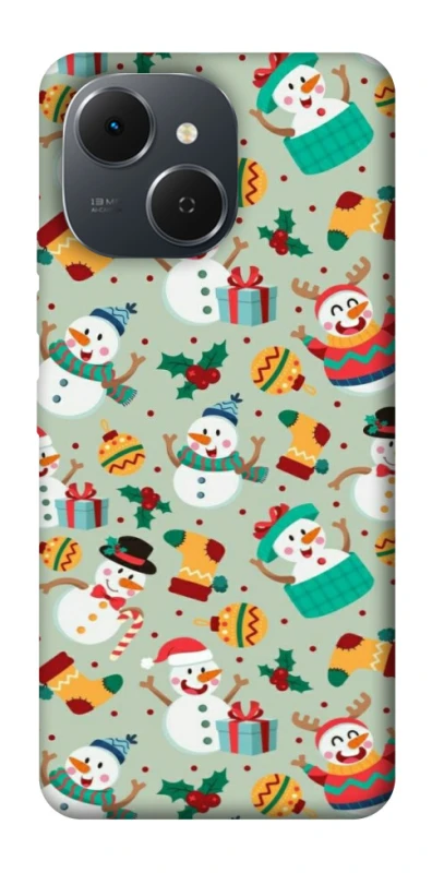 Чохол на TECNO Spark 40C Новорічний v2 фото 1 з 1