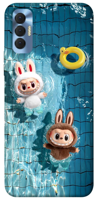 Чохол на TECNO Spark 8P Labubu in the pool фото 1 з 1
