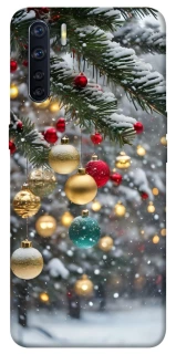 Чехол на Oppo A91 Новогодний v48 фото 1 из 1